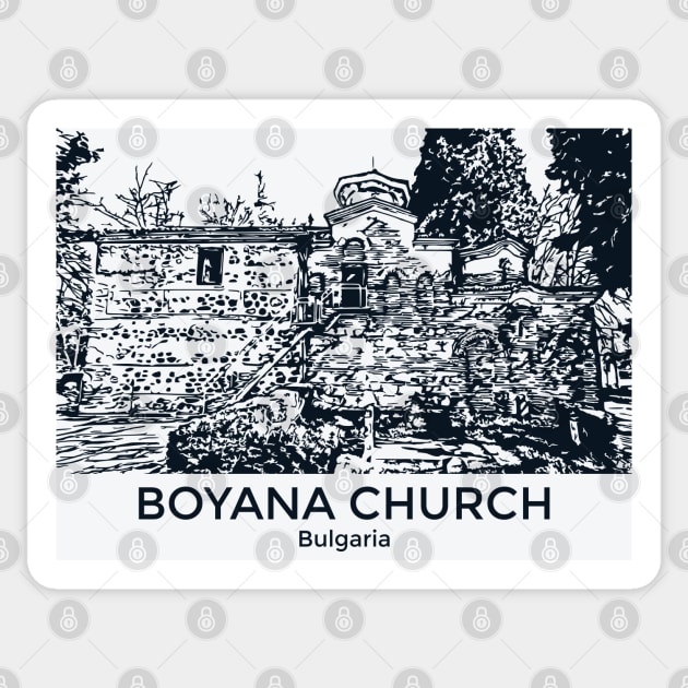 Boyana Church - Bulgaria Sticker by Lakeric